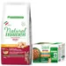 Natural Trainer Dry Cat Food + Wet Cat Food - 15% Off! * - Adult Chicken (10kg) + Straccetti Adult Strips in Sauce Mixed Pack 1 (Chicken, Salmon, Tuna, Turkey) (12 x 85g)