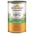 Konzerva almo nature HFC Natural, kuřecí stehno. Text: CAT FOOD MADE WITH NATURAL INGREDIENTS ORIGINALLY FIT FOR HUMAN CONSUMPTION. Vícejazyčný popis Chicken Drumstick.