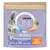 Συσκευασία Purina ONE Bifensis για γάτες, 1,5kg. Κείμενο στα γαλλικά: spécial pelage & boules de poils, élaboré avec du poulet sélectionné ingrédient n°1. Εικόνα γάτας και κοτόπουλου.