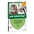 Elanco Advantage soluzione spot-on per gatti piccoli e conigli piccoli, <4 kg, 40 mg imidacloprid, pulce, 4 pipette da 0,4 ml. Immagine di un gatto e un coniglio sulla confezione.