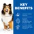 Key benefits: supports healthy digestion, supports a balanced microbiome with prebiotic fibre, supports healthy skin and coat with Vitamin E.