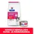 Hill's Prescription Diet Gastrointestinal Biome -kuiva- ja märkäruoka kissalle. Teksti: Kokeile herkullisia kuiva- ja märkäruokia. Pakkauksissa näkyy kissa ja tuotetiedot englanniksi.