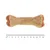 Kauknochen mit Fleischfüllung, Länge ca. 12 cm, Massstab in Zentimetern sichtbar.