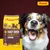 Sac de croquettes Josera Daily Duck Adult 12,5 kg avec texte en allemand et anglais, chien visible à côté tenant une croquette dans la bouche. Logo Josera en haut à droite.
