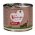 Feringa Mit viel Liebe wie hausgemacht, Ente & Kalb mit Broccoli und Löwenzahn, 200 g. Tekst in het Duits zichtbaar op blik kattenvoer.