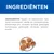 Ingrediënten: kippen- en kalkoenmeel, maïs, tarwe, brouwersrijst, dierlijk vet, eiwithydrolysaat, plantaardige olie, mineralen, lijnzaad, gedroogde tomatenpulp, citruspulp, spinaziepoeder.