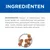 INGREDIËNTEN: Kippen- en kalkoenmeel, maïs, tarwe, dierlijk vet, eiwithydrolysaat, brouwersrijst, maïsglutenmeel, gedroogde bietenpulp, mineralen, visolie, lijnzaad, tomatenpuree, citruspulp, spinazie.