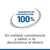 Garantía de satisfacción 100 %. En calidad, consistencia y sabor, o te devolvemos el dinero.