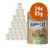 Multipack 24x85g Happy Cat BIO Organic Ente, confezioni con anatre disegnate e testo: senza zuccheri aggiunti, senza coloranti e conservanti artificiali, senza soia.