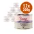 12 lattine da 200 g di Purizon Organic Duck & Chicken with Zucchini, 13% indicato sull'etichetta, confezione visibile con scritta e immagine di cane. 12 lattine da 200 g di Purizon Organic Duck & Chicken with Zucchini, 13% indicato sull'etichetta, confezione visibile con scritta e immagine di cane.