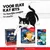 Felix Original Soup Time, Felix Party Mix Maxi Pack 200g, en Felix Party Mix 60g. Tekst: Voor elke kat iets, van heerlijke soepjes tot snacks. PURINA. Felix Original Soup Time, Felix Party Mix Maxi Pack 200g, en Felix Party Mix 60g. Tekst: Voor elke kat iets, van heerlijke soepjes tot snacks. PURINA.