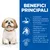 BENEFICI PRINCIPALI: ingredienti facilmente digeribili, miscela di acidi grassi, omega-6 e vitamina E per cute e mantello, minerali bilanciati per cuore, reni e vescica.
