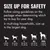 Size recommendation: S up to 9 kg, M 7–16 kg, L 13–30 kg, XL 27–41 kg, XXL from 38 kg. In households with multiple dogs, choose the largest size. Size recommendation: S up to 9 kg, M 7–16 kg, L 13–30 kg, XL 27–41 kg, XXL from 38 kg. In households with multiple dogs, choose the largest size.
