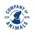 Company of Animals, Est. 1979, logo se psem v modrém designu.