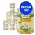 Lukullus Adult våtfoderburkar, synliga sorter: Geflügel & Lamm, Kanin & Vilt, Rind & Truthahn. Stor blå cirkel med texten PROVA NU. Burkstorlek 400 g. Lukullus Adult våtfoderburkar, synliga sorter: Geflügel & Lamm, Kanin & Vilt, Rind & Truthahn. Stor blå cirkel med texten PROVA NU. Burkstorlek 400 g.