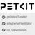 PETKIT. Eigenschaften: getöntes Fenster, integrierter Ventilator, mit Steuertasten.