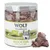 Plastikbøtte med frysetørrede stykker. Tekst: WOLF OF WILDERNESS, FREEZE DRIED, GREEN FIELDS, 100% LAMB LUNG. Nogle stykker vises foran bøtten. Plastikbøtte med frysetørrede stykker. Tekst: WOLF OF WILDERNESS, FREEZE DRIED, GREEN FIELDS, 100% LAMB LUNG. Nogle stykker vises foran bøtten.