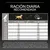 Tabla de alimentación para perros: Ración diaria recomendada en gramos según el peso y la duración de la actividad, por ejemplo, 1 kg de perro <1h de actividad, 35 g; 1-3h de actividad, 40 g; hasta 70 kg, 620 g o 710 g.