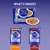 Box contains 8 pouches: 4 with chicken and green beans, 4 with beef and carrots. Each pouch is 85g. Image shows packaging and food on a plate.