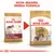 Comparação de embalagens Royal Canin Adult Cavalier King Charles, com texto: 'Nova imagem, mesma fórmula'. Ambas mostram cão da raça e detalhes do produto visíveis.