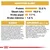 Analytické zložky: proteín 32 %, tuk 18 %, hrubý popol 7,7 %, hrubá vláknina 1,8 %. Složenie a doplnkové látky vrátane vitamínov, minerálov a ďalších prísad uvedené v texte.