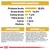 Componentes analíticos: proteína bruta 30 %, grasa bruta 16 %, ceniza bruta 7,6 %, fibra bruta 1,5 %, calcio 1,26 %, fósforo 1 %. Composición y aditivos detallados en texto.