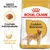 Pachet Royal Canin ADULT Golden Retriever, text vizibil: Crochete individualizate, Piele și robă sănătoase, imagine croșetă și câine Golden Retriever pe ambalaj.