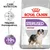 Royal Canin Sterilised Medium -koiranruokapakkaus, tekstit: ylläpitää ihannepainoa, tutkitut tulokset -10 % kaloreita, Care Nutrition, kuva keskikokoisesta koirasta.