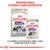 Royal Canin Sterilised X-Small crocchette e Sterilised All Sizes umido per cani, -11% calorie, confezioni con immagini di cani. Testo: La perfetta combinazione delle nostre ricette secche & umide.