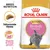 Kitten food for British Shorthair, showing tailor-made kibble and muscle and bone growth support. Includes breed nutrition information and product packaging.