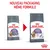 Royal Canin Appetite Control pour chats, ancien et nouveau packaging côte à côte. Texte : Nouveau packaging, même formule. 90 % résultats prouvés. Image d’un chat sur les deux paquets.