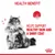 Health benefit: helps support healthy skin and a shiny coat, shown with a cat and icon highlighting skin and coat care.