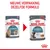 Royal Canin Care Hairball kattenvoer 85g, oude en nieuwe verpakking naast elkaar. Tekst: Nieuwe verpakking, dezelfde formule.