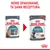 Royal Canin Care Hairball 85 g – zmiana opakowania, ta sama receptura. Widoczne dwa warianty saszetek z kotem i karmą mokrą dla kotów.