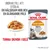 ROYAL CANIN Hair & Skin våtfoder för katt, tunna skivor i gelé. Text: Bidrar till att stödja en hälsosam hud och en glänsande päls. 90 % av ägare såg förbättring efter 3 veckor. ROYAL CANIN Hair & Skin våtfoder för katt, tunna skivor i gelé. Text: Bidrar till att stödja en hälsosam hud och en glänsande päls. 90 % av ägare såg förbättring efter 3 veckor.