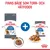 Royal Canin Light Weight Care för katt, finns som torrfoder och våtfoder. Bild på foderpåse, portionspåse samt exempel på torr- och våtfoder. Text: Finns både som torr- och våtfoder.