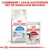Royal Canin Home Life Indoor Appetite Control brokken en Royal Canin Instinctive natvoeding 85g. Tekst: Combineer 1 zakje natvoeding met de dagelijkse brokken.