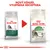 Porovnání starého a nového balení krmiva Royal Canin Outdoor 7+ pro kočky, nápis: Nový vzhled, vylepšená receptura.