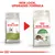 Royal Canin Outdoor cat food old and new packaging side by side, with text: New look, upgraded formula. Visible product names: Outdoor 30, Active Life Outdoor.