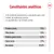 Constituintes analíticos: proteína bruta 7,5 %, fibra bruta 1,0 %, matéria gorda bruta 5,3 %, cinza bruta 1,7 %, humidade 81,0 %.