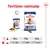 Päivittäinen ruokintaohje Royal Canin Maxi Ageing 8+: koiran paino 26 kg – 1 annos + 288 g, 35 kg – 1 annos + 368 g, 44 kg – 1 annos + 443 g.