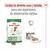 Royal Canin mini adult 8+ seco y húmedo. Texto: Combina los alimentos secos y húmedos para una experiencia de alimentación óptima.