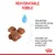 Rehydratable kibble. For mother: ideal nutrition during pregnancy and post-natal period. For baby cat: easy transition from mother's milk to solid food.