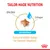 Exclusive rehydratable kibble design for German Shepherd, highlighting EPA/DHA and collagen content. Tailor-made nutrition is emphasised in the image.