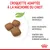 Croquette adaptée à la mâchoire du chiot, sans arômes artificiels, sans colorants artificiels, contient des antioxydants d’origine naturelle. Trois croquettes visibles.