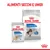 ROYAL CANIN Light Weight Care per cani, confezione secca e umida. Testo in alto: ALIMENTI SECCHI E UMIDI. Sulle confezioni visibili: Medium, All Sizes, 85 g, aiuta a limitare l’aumento di peso.