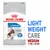 Royal Canin Light Weight Care Medium -koiranruoka, näkyvissä teksti: Helps Limit Weight Gain, 80 % achieved a healthier weight, MEDIUM 11 kg > 25 kg, kuva koirasta. Royal Canin Light Weight Care Medium -koiranruoka, näkyvissä teksti: Helps Limit Weight Gain, 80 % achieved a healthier weight, MEDIUM 11 kg > 25 kg, kuva koirasta.
