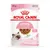 Royal Canin Kitten food, up to 12 months, chunks in gravy, no preservatives, 85g pouch, stage 3