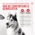 Dagelijkse supplementen ter ondersteuning van de comfortabele gewrichten. Doseringstabel: gewicht hond <1,5kg 1/2 stuk, 1,5–7kg 1, 8–12kg 2, 13–17kg 3, 18–22kg 4, 23–27kg 5, >28kg 6.