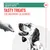 Treats compatible with satiety diets. Tasty treats for maximum enjoyment. Image shows a hand offering a treat to a dog.